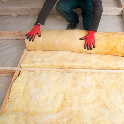 yellow house insulation