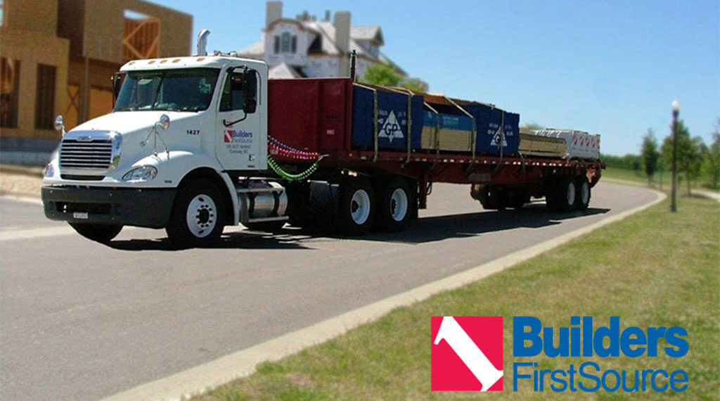 Builders FirstSource delivery vehicle